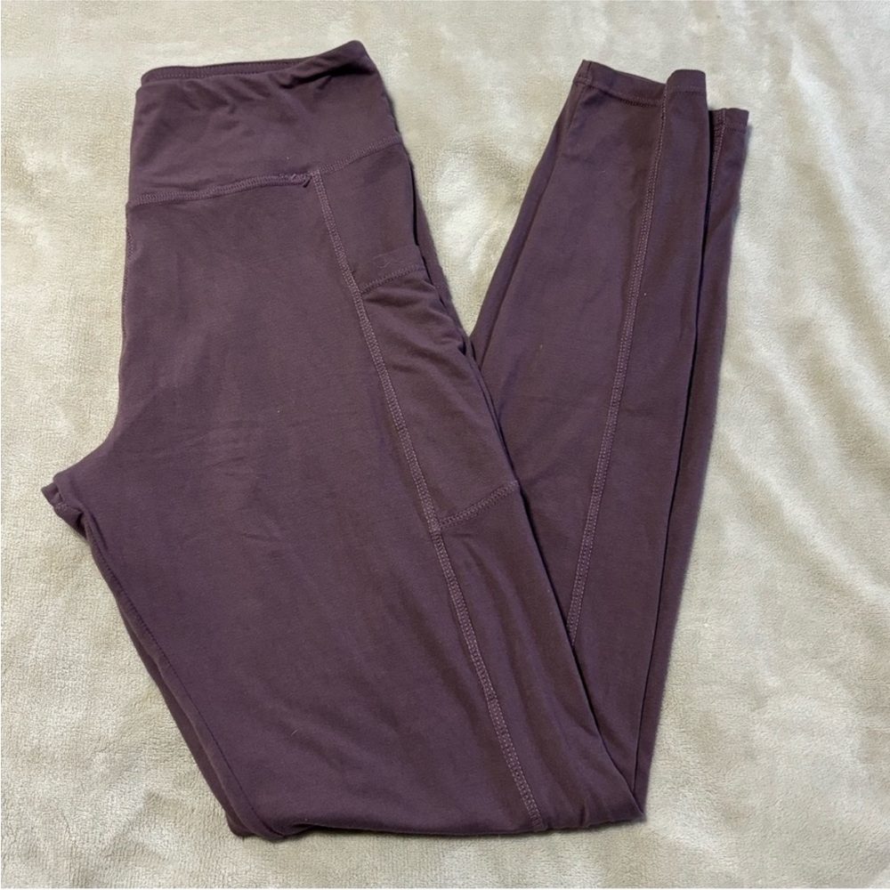 Satina‎ Purple Pocket Leggings